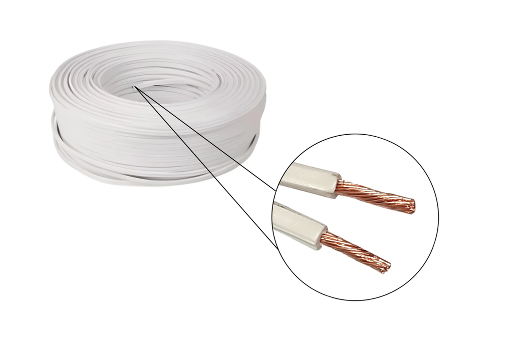 CABLE DUPLEX CENTELSA #16 BLANCO X100MT