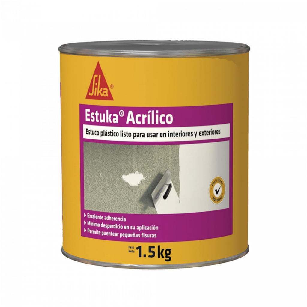 ESTUKA ACRILICO 1/4 SIKA
