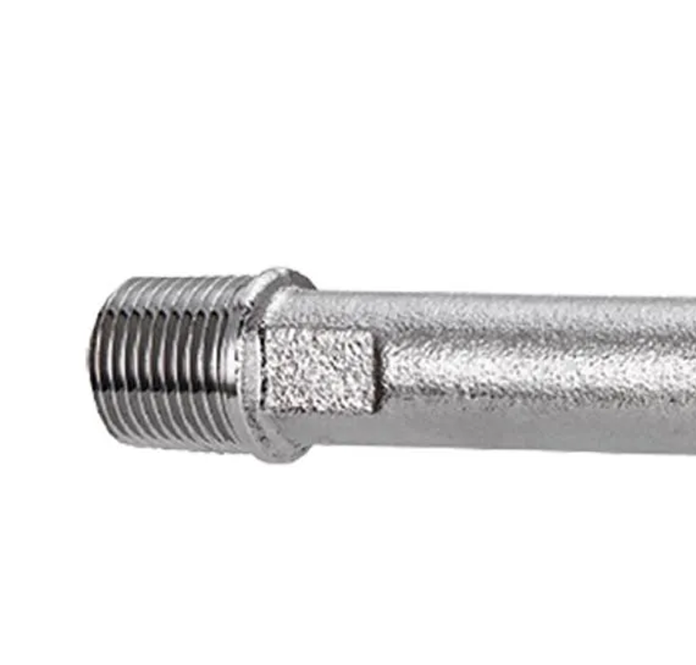 EXTENSION PARA LLAVE JARDIN CROMADA 1/2 IMPORTADA