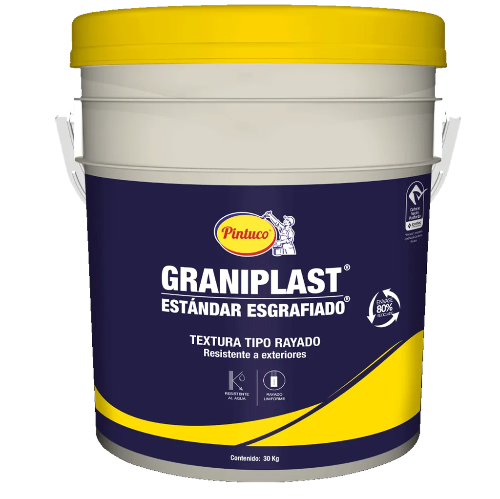 GRANIPLAST ESGRAFIADO 40401 GRUESO PINTUCO CUÑETE