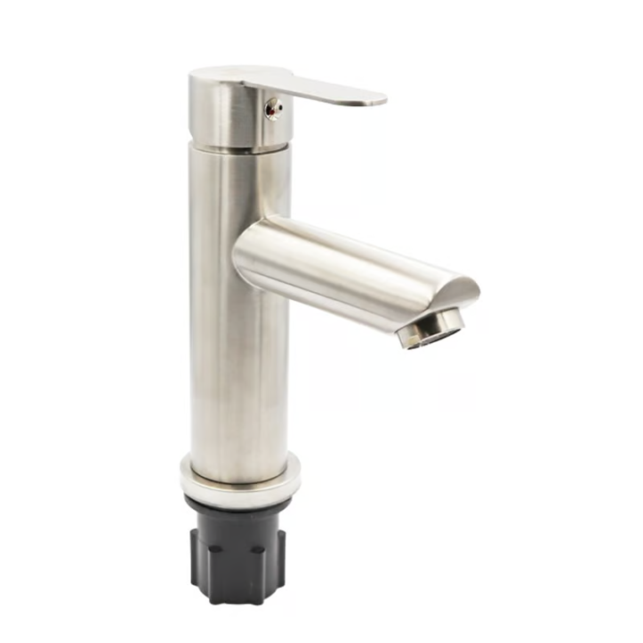 LLAVE LAVAMANOS MONOMANDO TIPO INOX TAUMM
