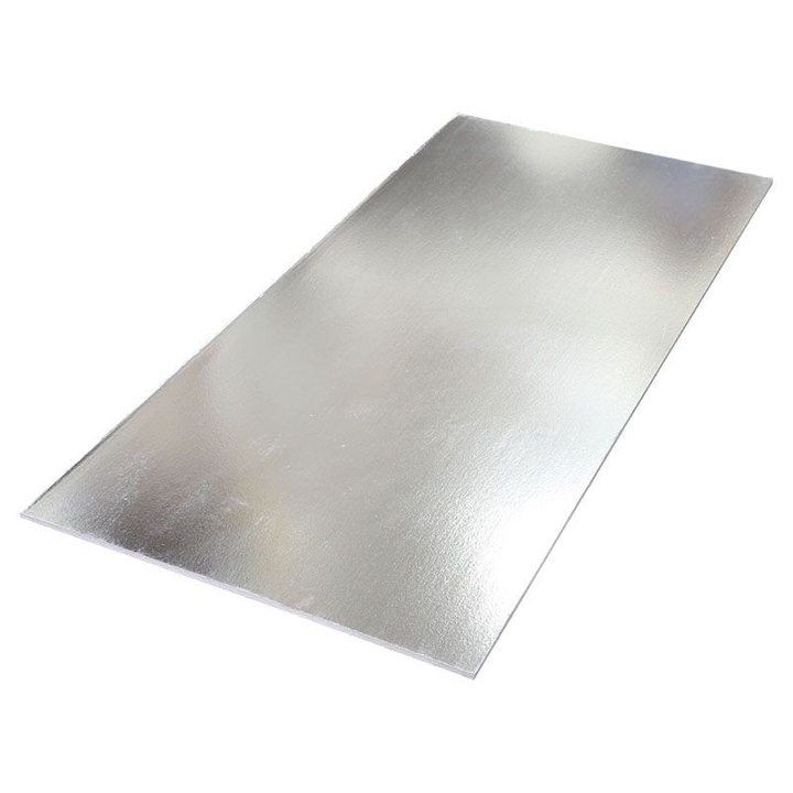 LAMINA SOLAPA GALVANIZADA LISA 2.12 X 45 CM