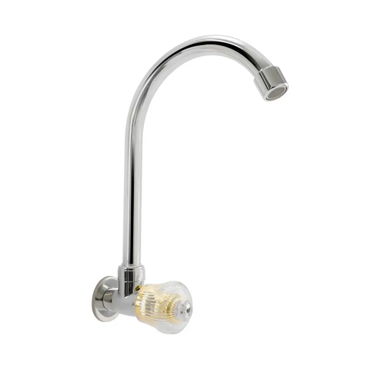 LLAVE MOVIL PARED METALICA CROMADA VALMEC
