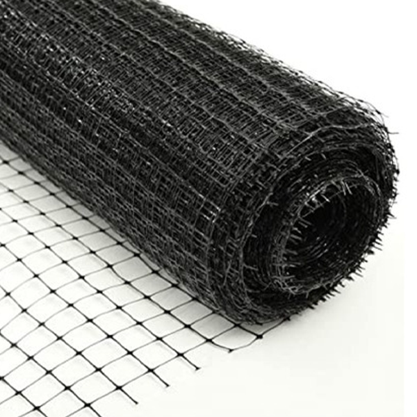 MALLA PLASTICA NEGRA POLLO 1-1/4 1,80MT 25 X 25 X 50MT