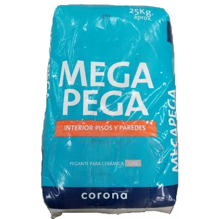 MEGAPEGA CERAMICO GRIS X 25 KG CORONA