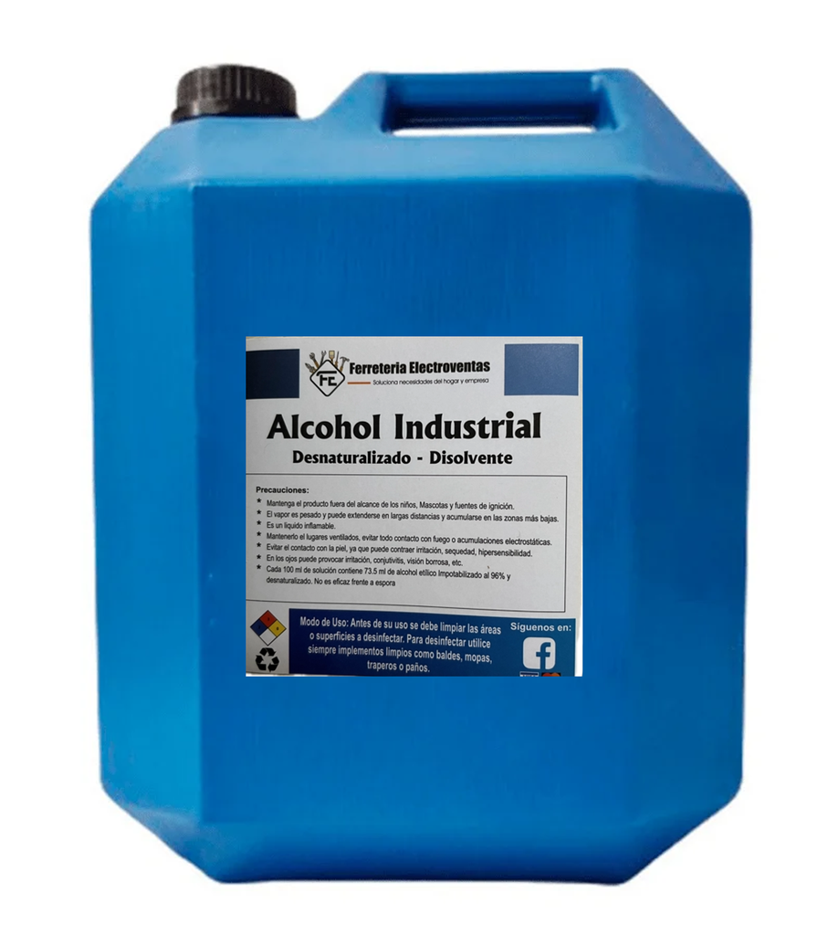 ALCOHOL INDUSTRIAL X POMA 5GL