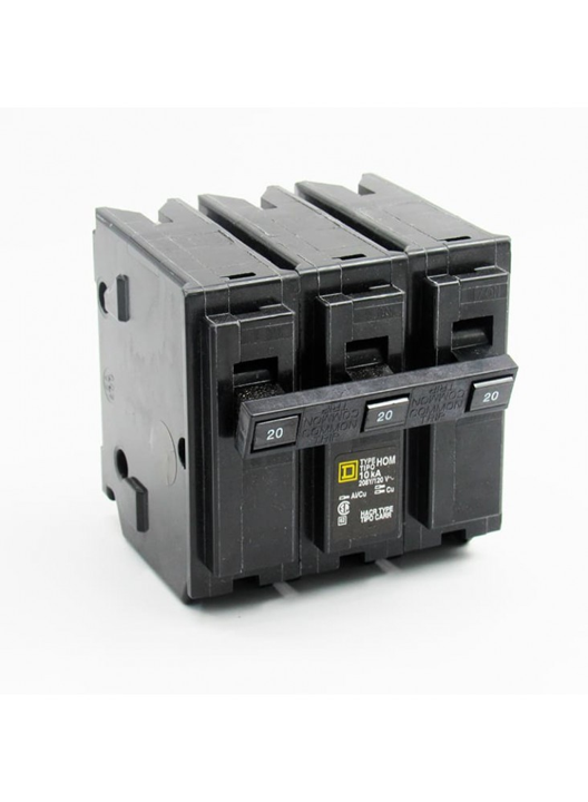 BREAKER ELECTRICO INCRUSTAR THQL 3X20 G.E - SQ UNIDAD