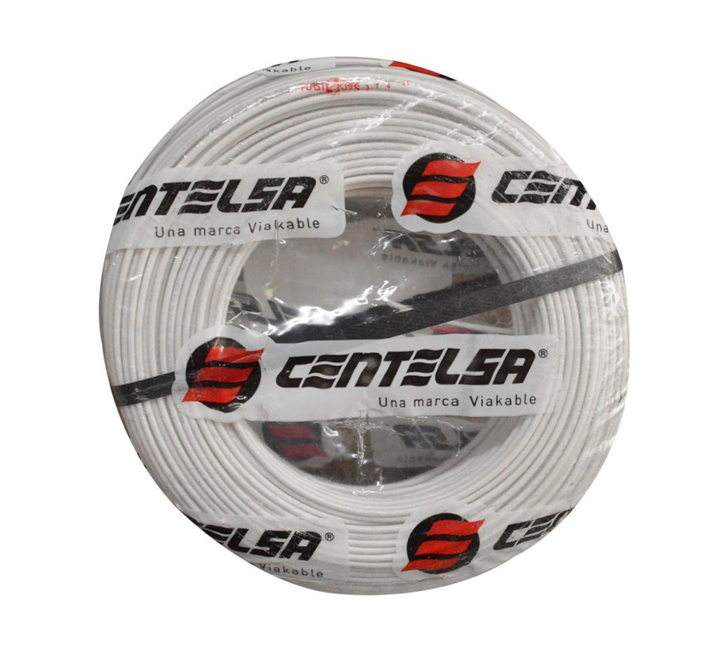 CABLE 7 HILOS CENTELSA #12 BLANCO X100MT