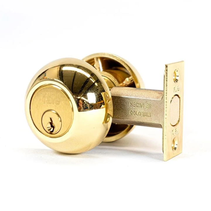CERROJO DE SEGURIDAD YALE 170 DORADA 4012