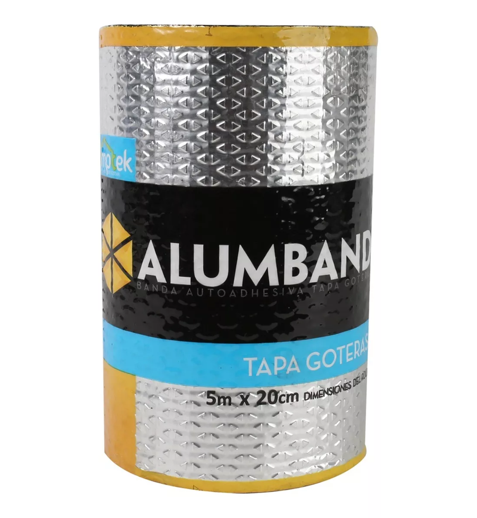 CINTA ASFALTICA ALUMBAND ESPESOR 1.1MM (20 CM) X 5 MTS
