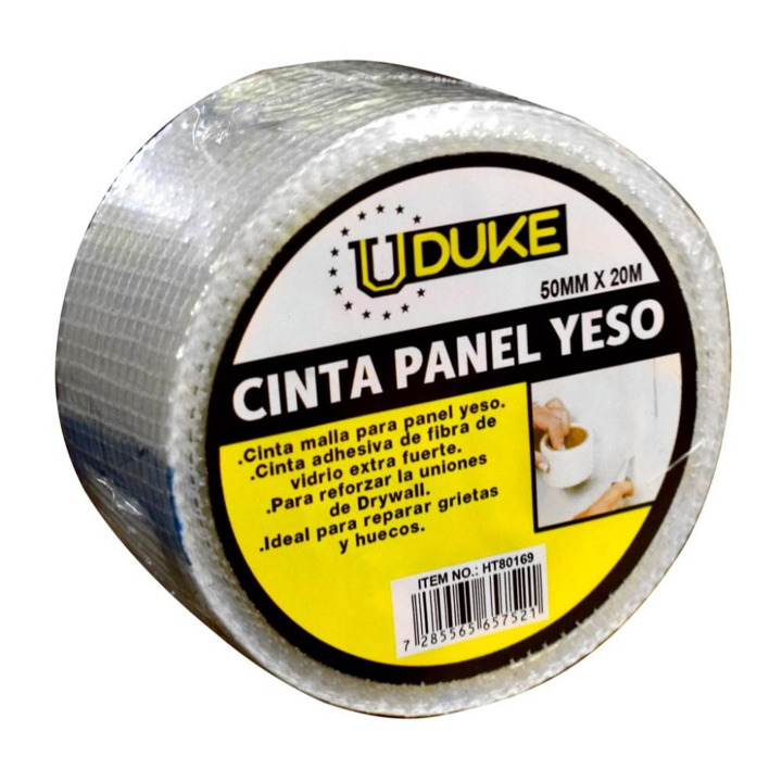 CINTA MALLA PANEL YESO 20 MTS UDUKE