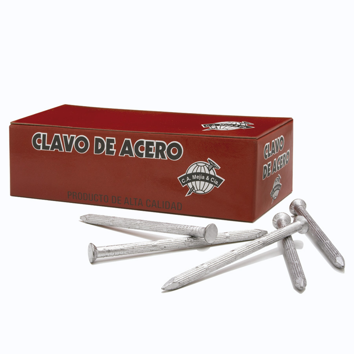 CLAVO ACERO VERTICAL 1-1/2" (500 GRS) C.A MEJIA