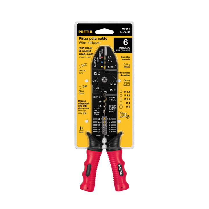 PELACABLE 9" PRETUL MULTIUSOS 22710