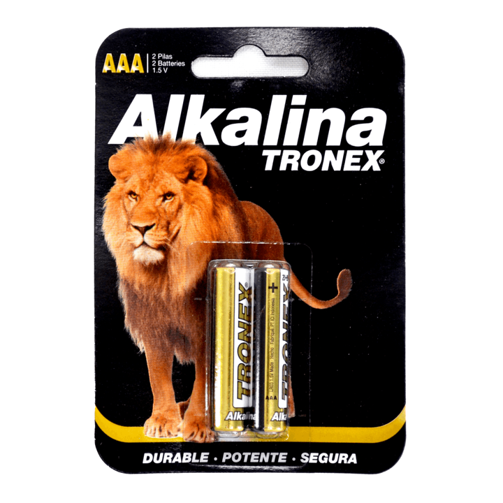 PILA TRONEX ALKALINA AAA (PAR)