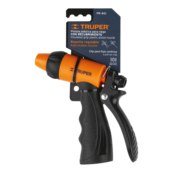 PISTOLA JARDIN PLASTICA 2 FUNCIONES TRUPER 18480