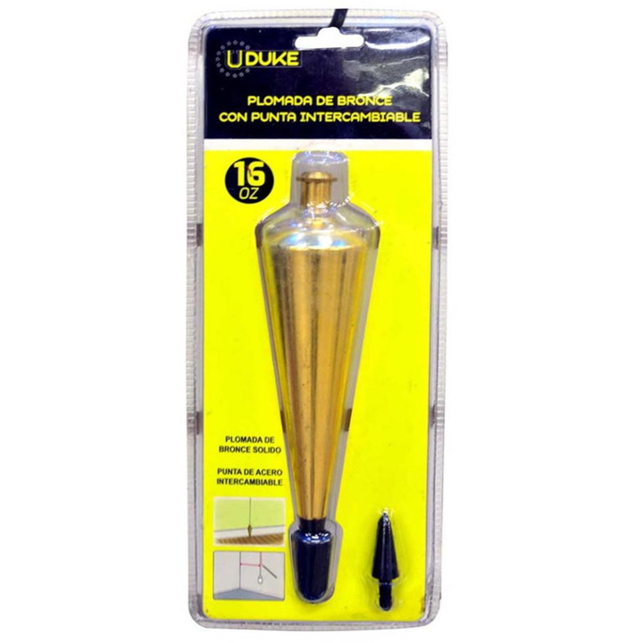 PLOMADA LATON PUNTA INTERCAMBIABLE 16 OZ UDUKE