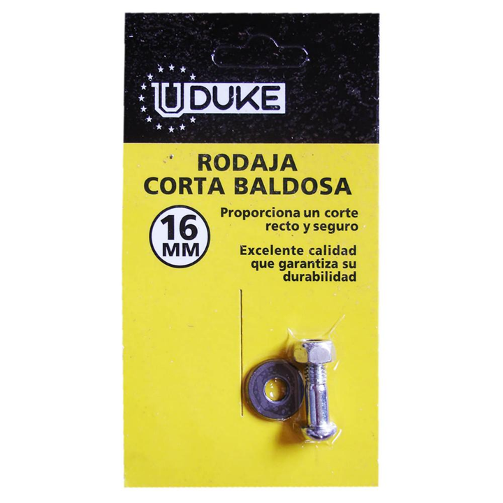 RODAJA CORTABALDOSA UDUKE 16MM (JUEGO) (HT80286)