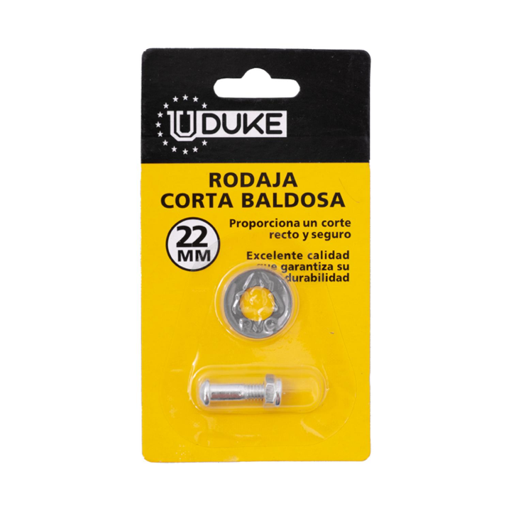 RODAJA CORTABALDOSA UDUKE 22MM (JUEGO) (HT80239)