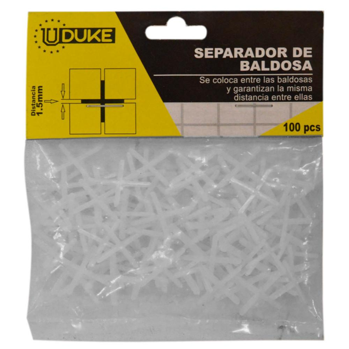 SEPARADOR BALDOSA 1,5MM X 100UND UDUKE