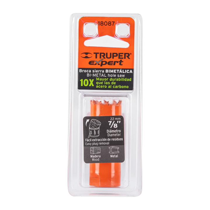 SIERRA COPA BIMETALICA 7/8" TRUPER