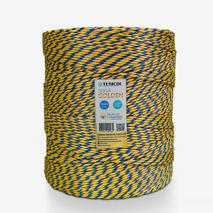 SOGA RAFIA MILENIO 3MM (1/8) X MT