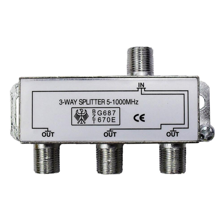 SPLITTER TV X 3 FINO