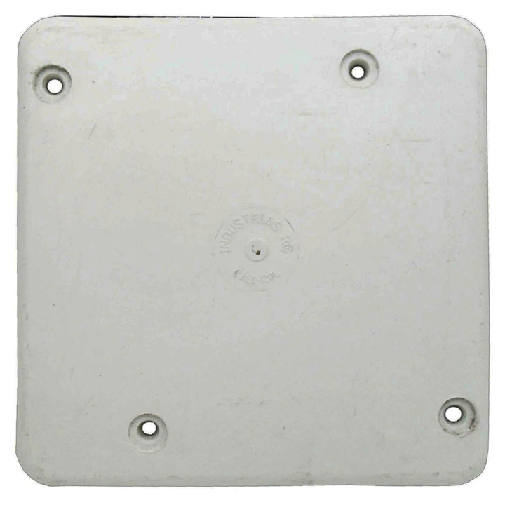 TAPA CIEGA PVC 4X4 BLANCA RG