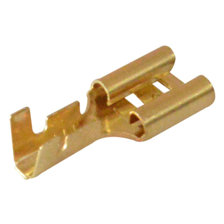 TERMINAL COBRE PLANO HEMBRA