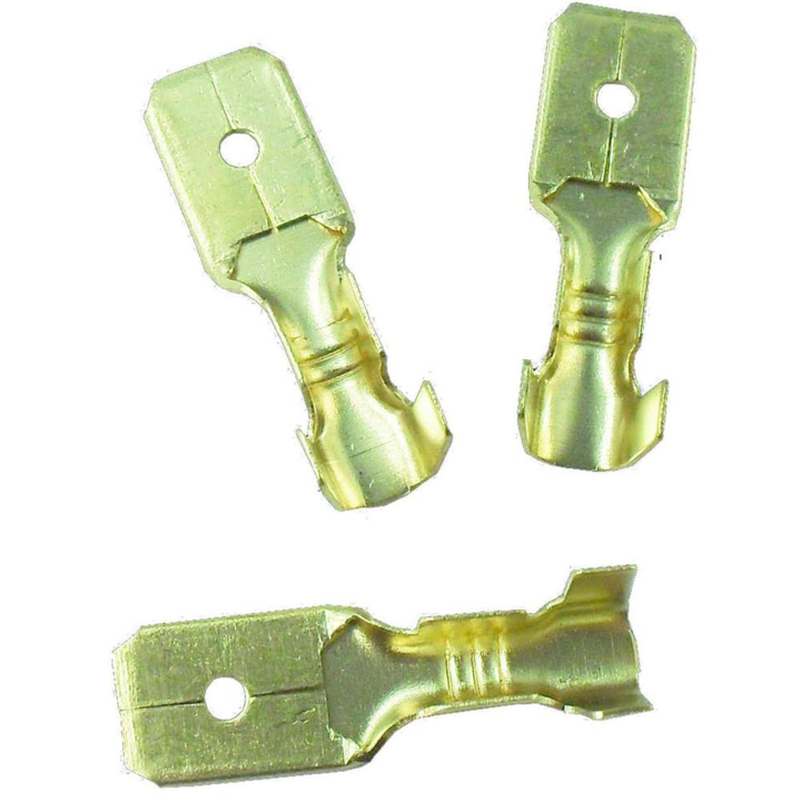 TERMINAL COBRE PLANO MACHO