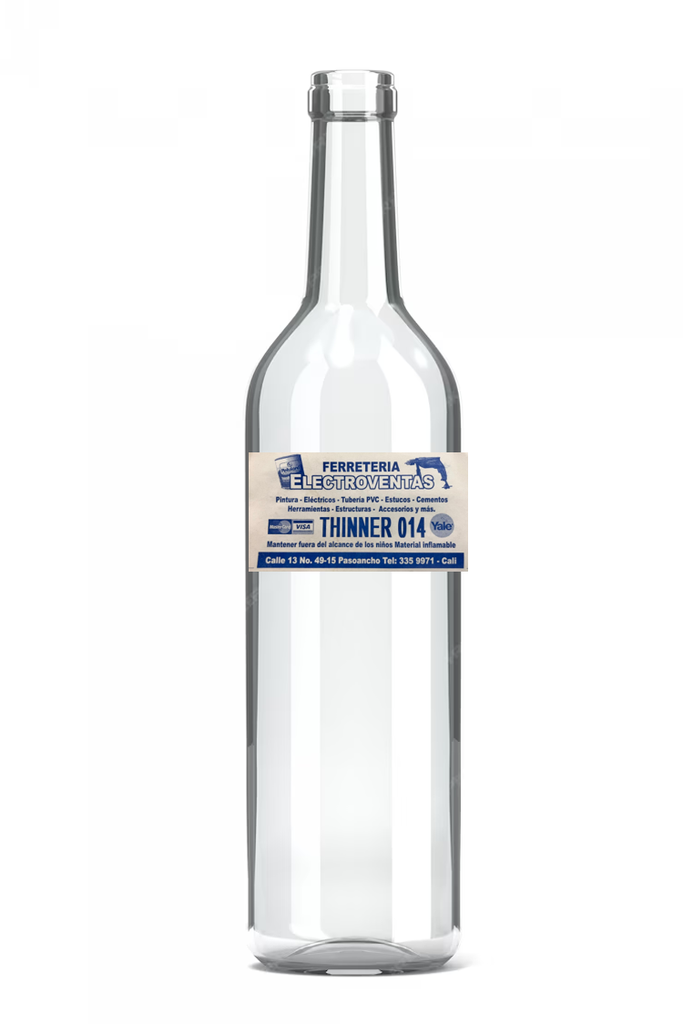 THINNER 0,14 FINO X BOTELLA