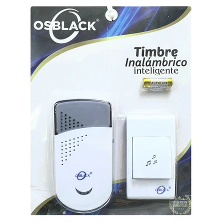 TIMBRE INALAMBRICO OSBLACK 30MTS A 150MTS