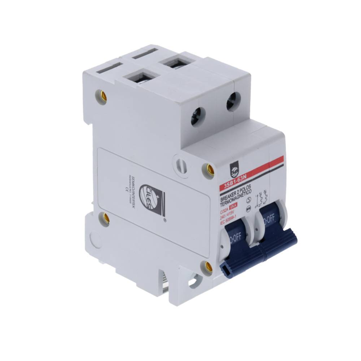 BREAKER ELECTRICO PARA RIEL 2P 16AM-6KA-3SB1 CILES