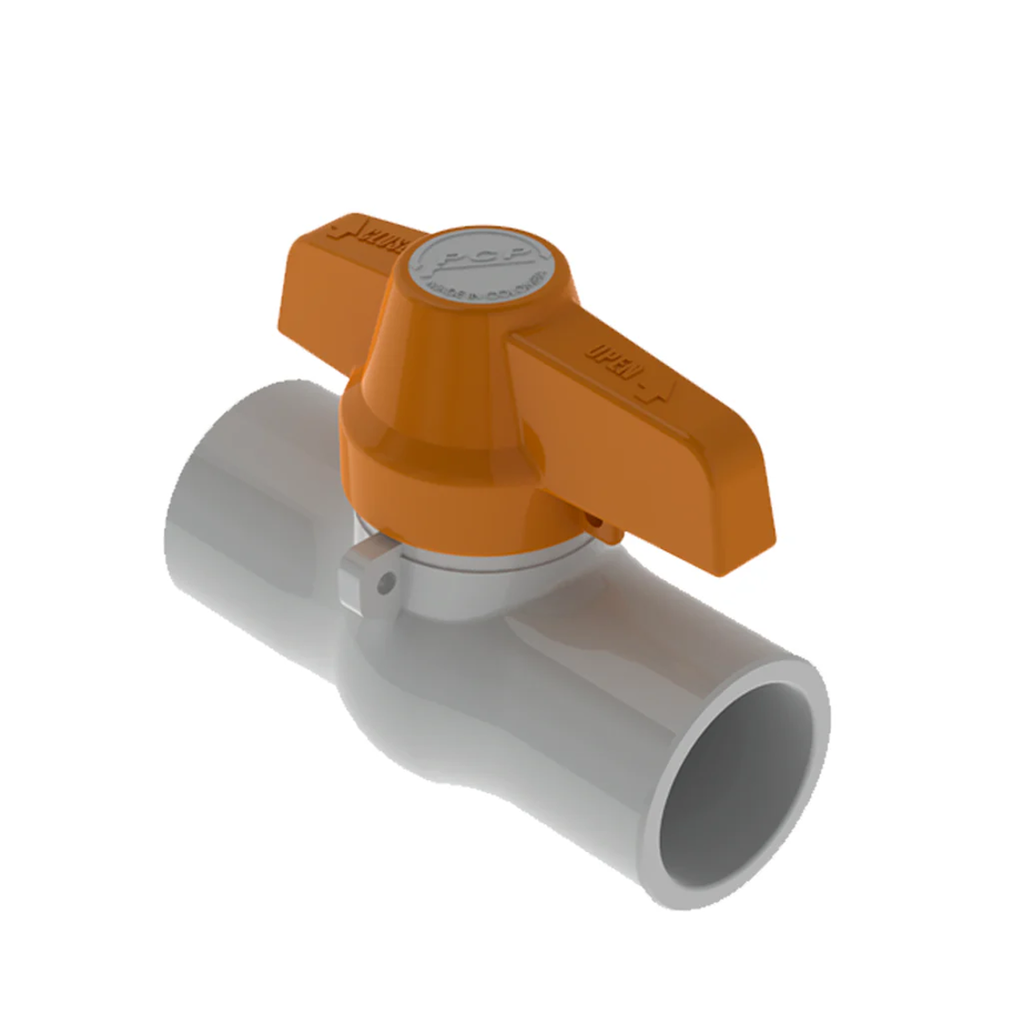 VALVULA LISA PRESION 1/2" ECO NARANJA PCP