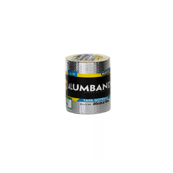CINTA ALUMBAND ESPESOR 1.1MM (20 CM) X 10 MTS