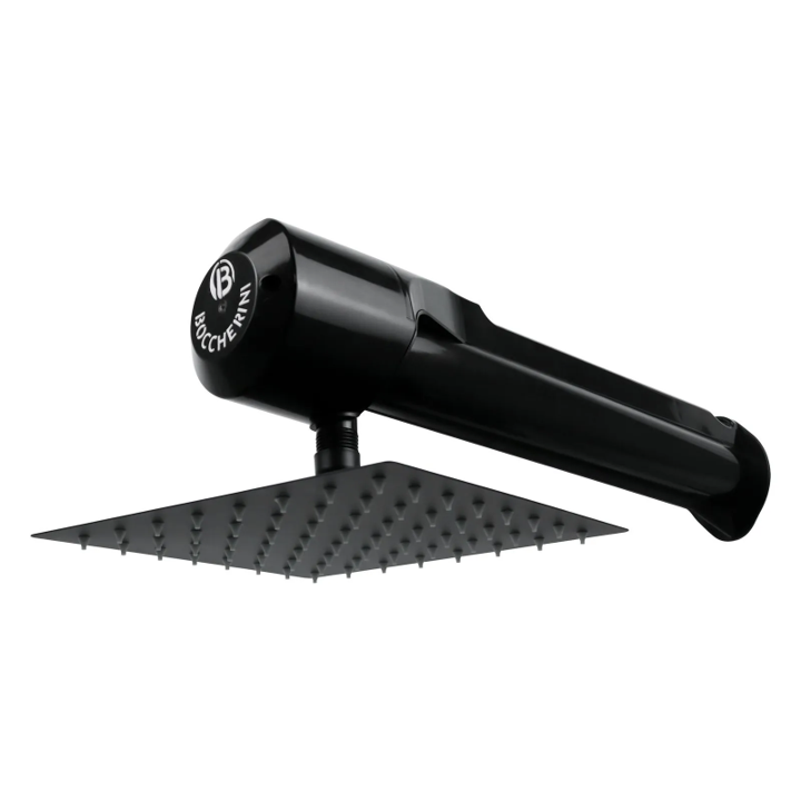 DUCHA HORIZONTAL LUSSO NEGRA A 110V BOCCHERINI
