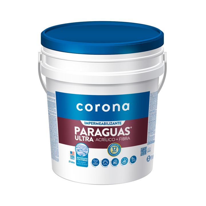 PARAGUAS ULTRA IMPERMEABILIZANTE BLANCO GL CORONA