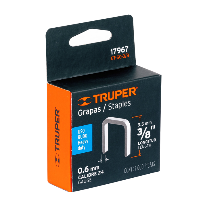 GANCHO GRAPADORA 3/8" CORONA 1O,7 ET-50 TRUPER C17967
