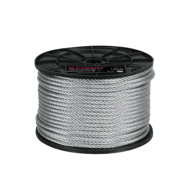 GUAYA RÍGIDA 3/16" ACERO 7X7 X MT
