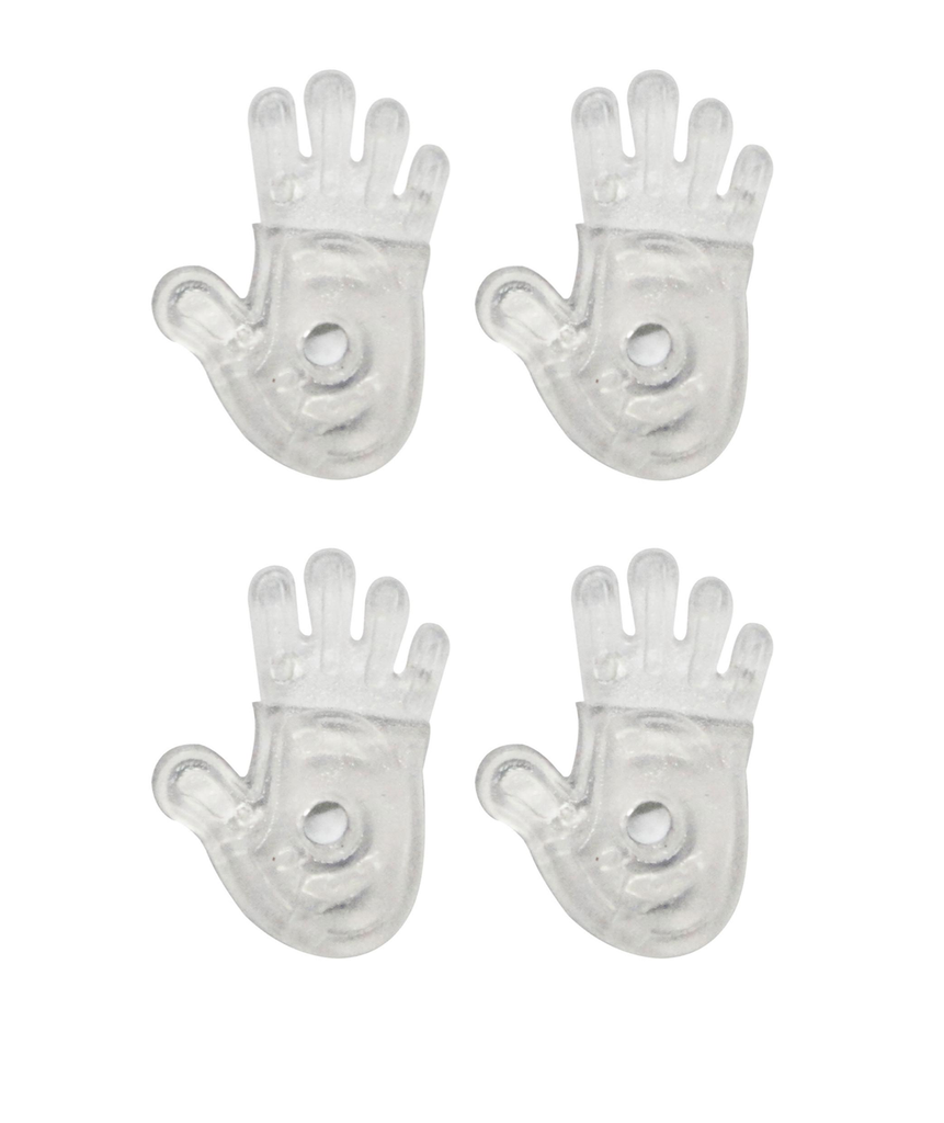 CHAPETA PLASTICA MANITO PARA ESPEJO Y VIDRIOS x 4 UND