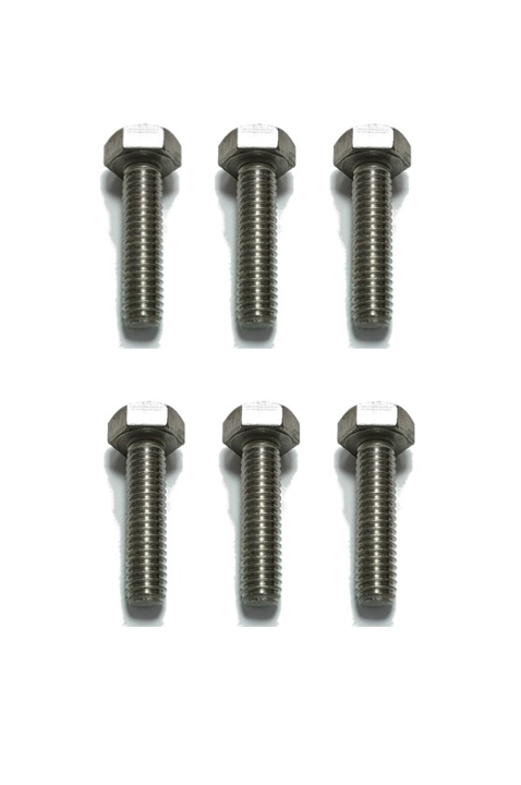 TORNILLO R/ ORDINARIA 3/8 X 1" X 6 UND