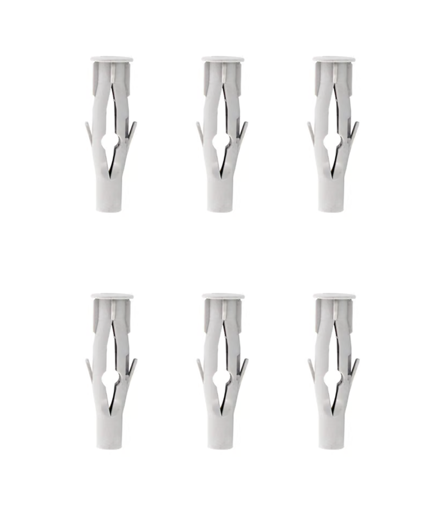 CHAZO PLASTICO 5/16 X 2, 1/2" NYLON COLAPSIBLE CIELO RASO/FAROL X 6UND