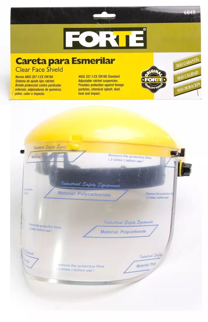 CARETA PARA ESMERILAR FINA FORTE