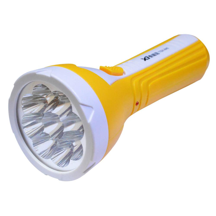 LINTERNA RECARGABLE 9 LED COLORES MEDIANA (TGX-845)