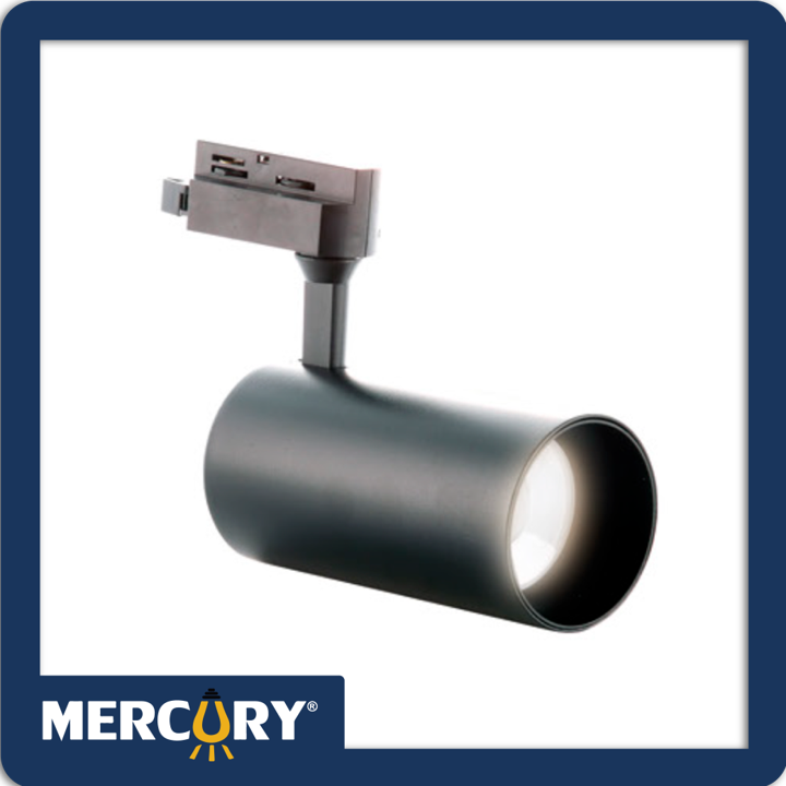 SPOT LED LISO NEGRO 20W 6500K MERCURY