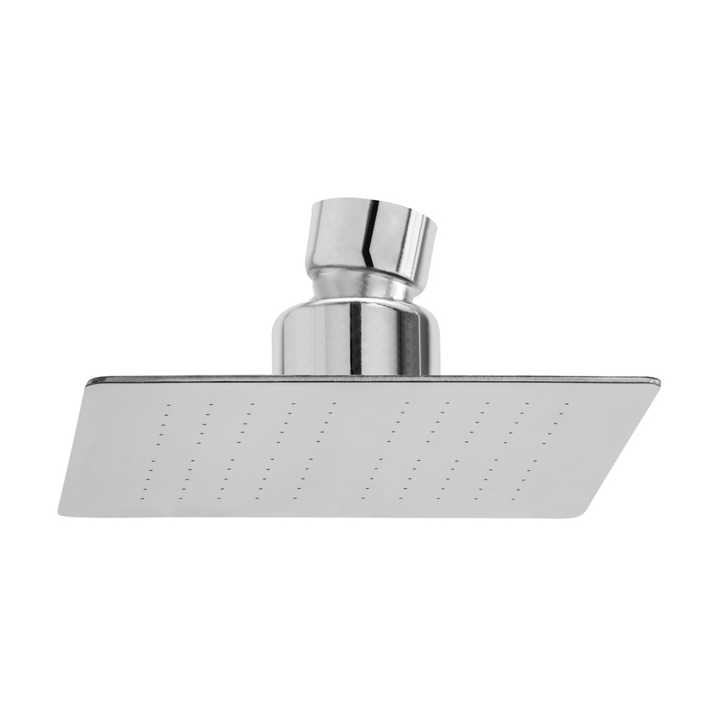 REGADERA DUCHA CROMADA ACERO INOX 8" CUADRADA STAINLESS