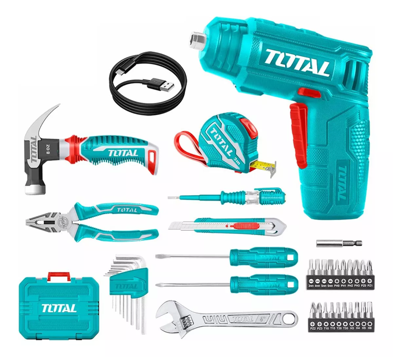 JUEGO DE HERRAMIENTAS 38PCS TIPO.C TOTAL THKTHP10386