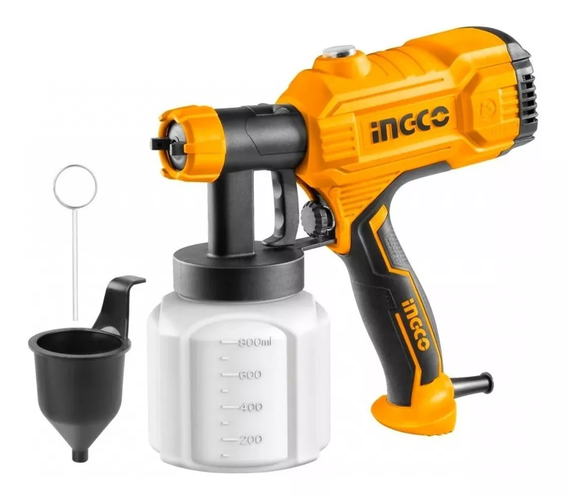 PISTOLA PINTAR ELECTRICA 800ML 450W INGCO USPG3508