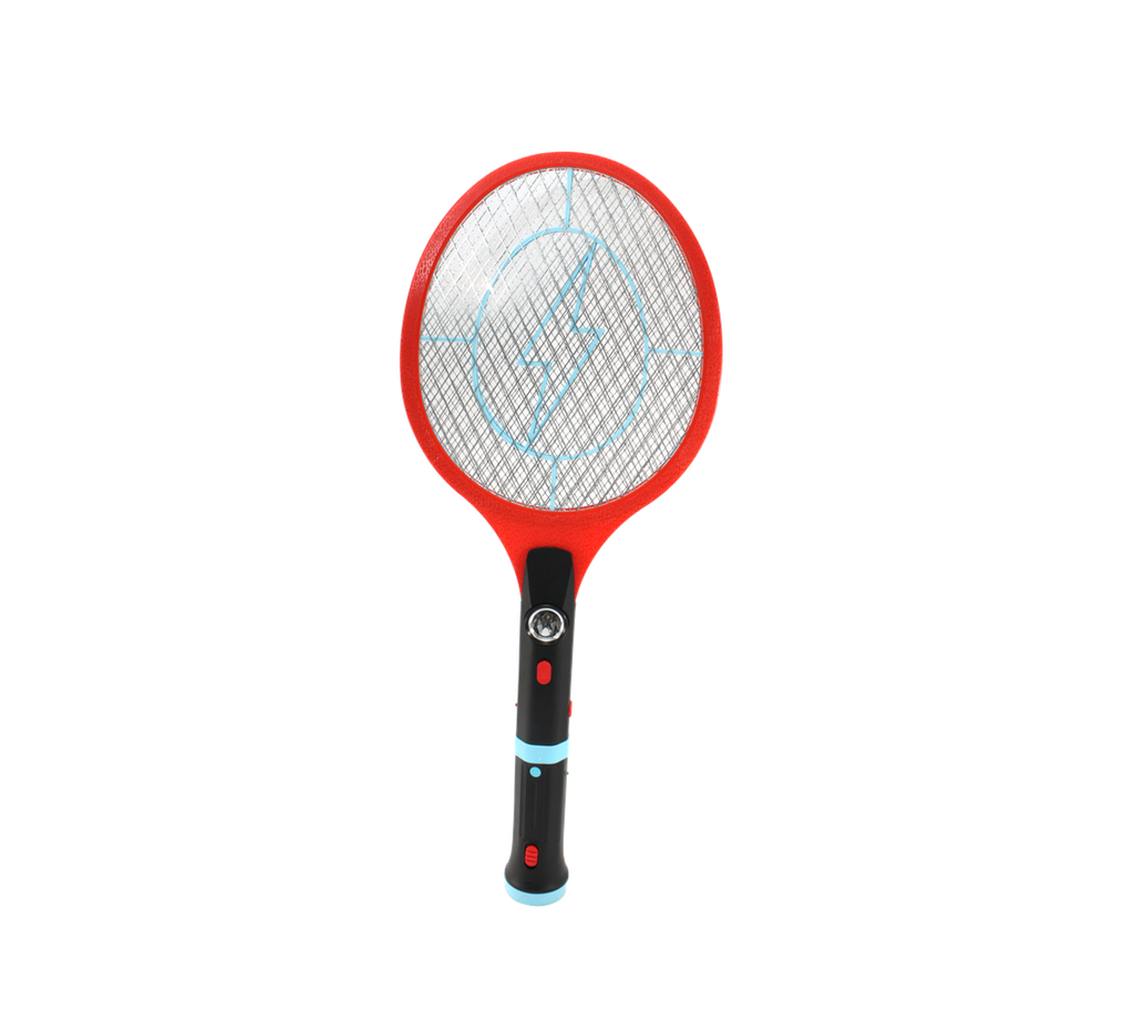 RAQUETA MATA MOSQUITOS RECARGABLE C/ DOBLE LINTERNA (LTD-268)