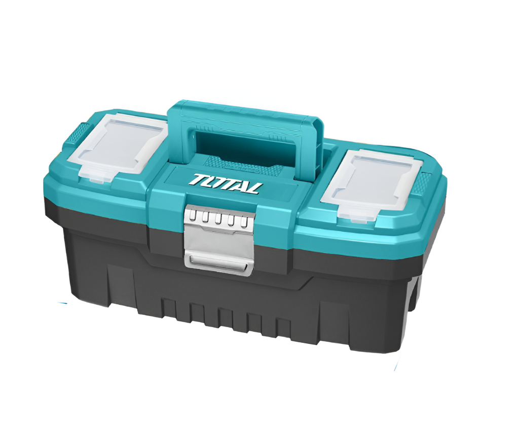 CAJA HERRAMIENTA 14" PLASTICA CIERRE METALICO TOTAL (TPBX0142)