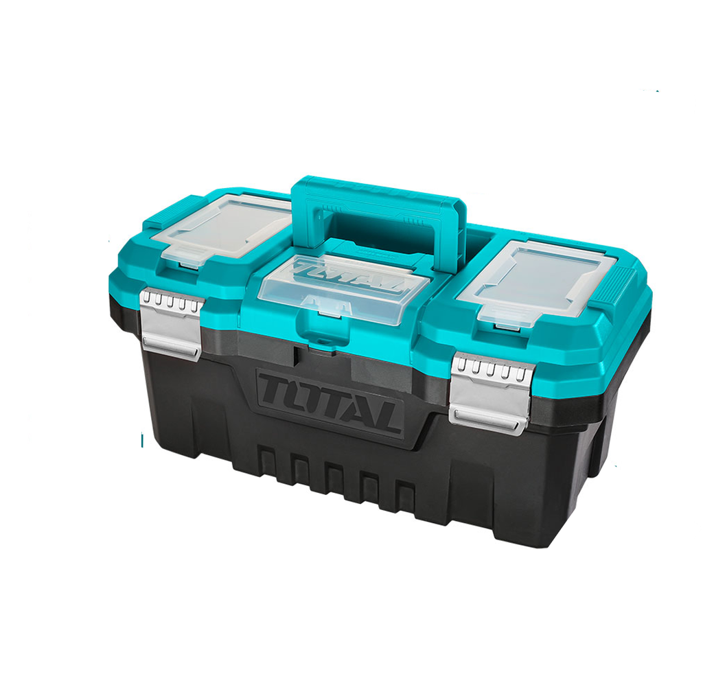CAJA HERRAMIENTA 20" PLASTICA CIERRE METALICO TOTAL (TPBX0202)